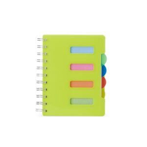 Caderno Pequeno com Divisórias