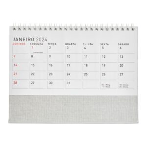 Calendário de Mesa 2024