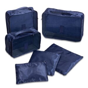 Kit Necessaires 6 Peças AZUL